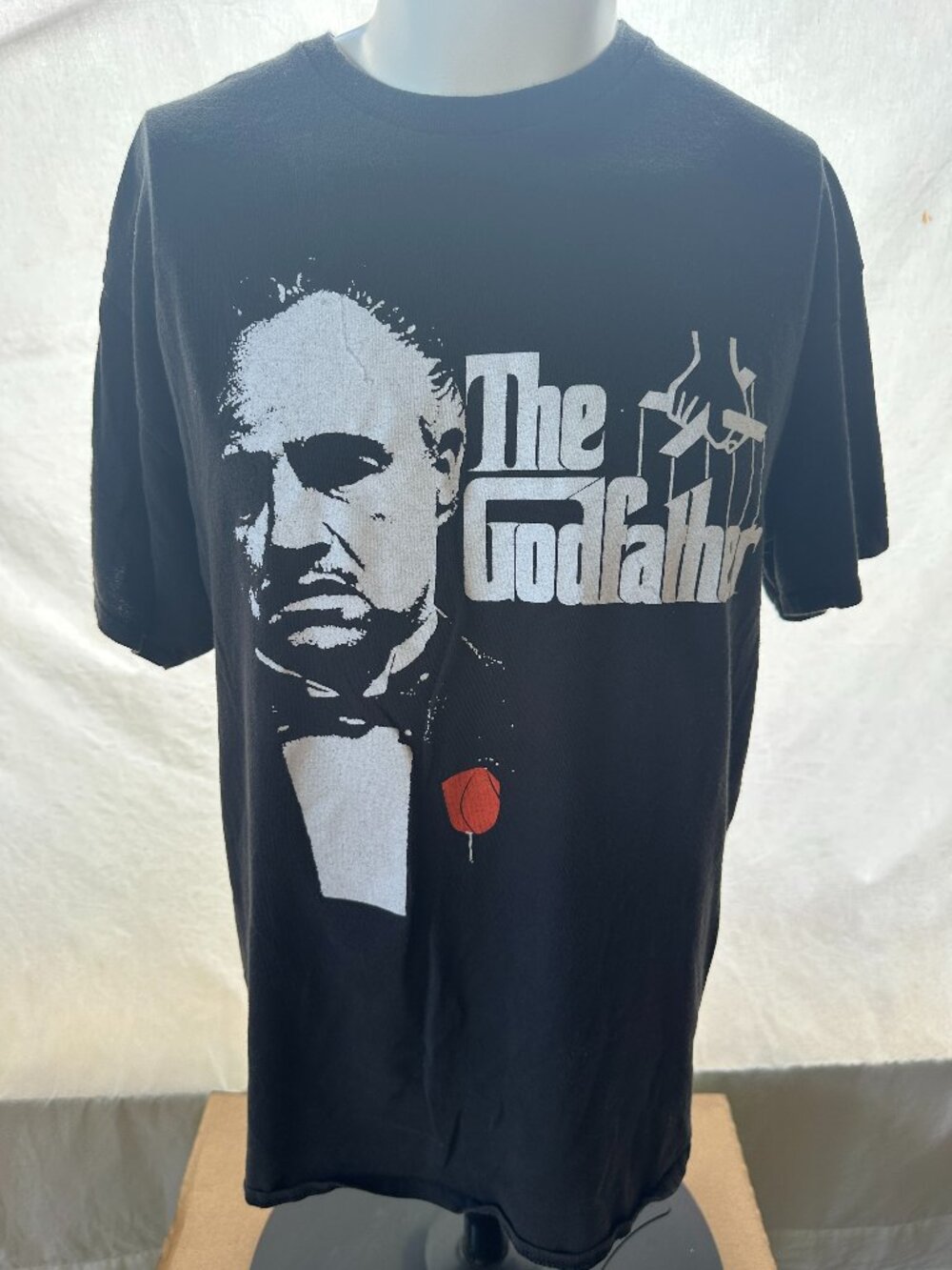 The Godfather Marlon Brando Robert De Niro Men's Black T Shirt Size XL